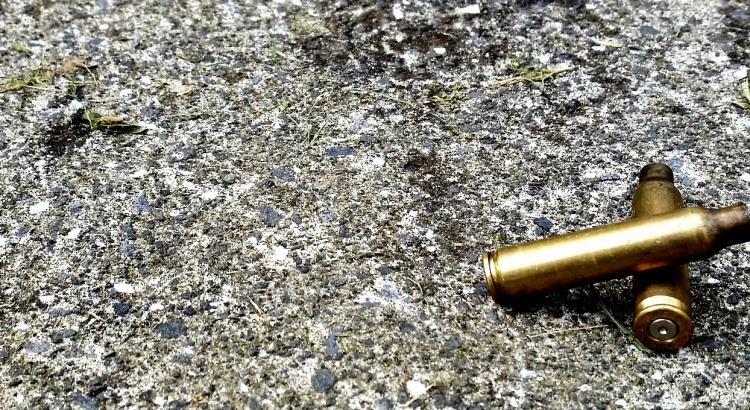 Ejected .223 brass