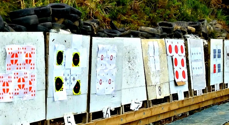 NZDA Auckalnd Branch range target boards.