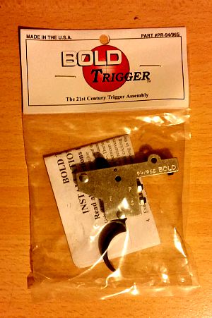 Nice new trigger thanks to Boyds Gunstocks.