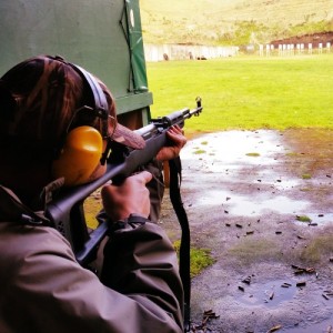 This is me not shooting anywhere near as fast as Jerry Miculek.
