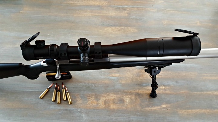 The Vortex Viper PST is not the lightest of scopes, so you'll probably make good use of a bipod or rest.