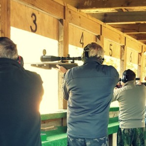 The rapid shoot section can be a challenge for single shot rifles and some of the bigger competition rigs that show up.