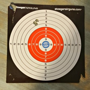 Even though my rifle was shooting groups like this the day before, I still found the course quite a 'shake up' of my technique.