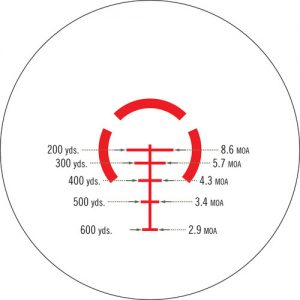 Vortex Bullet Drop Chart