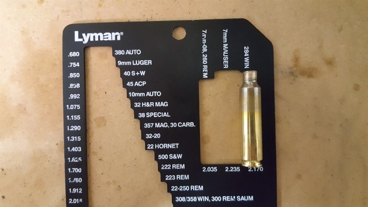 The Lyman case length gauge has multiple calibres and is a very quick way to check your brass length.